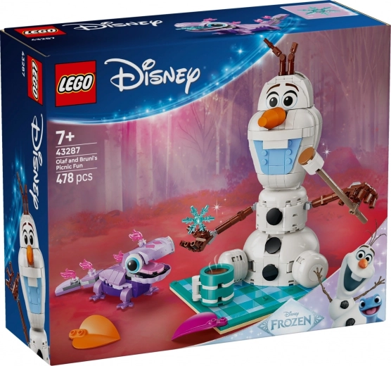 lego disney frozen piknik olafa in bruníka 43287