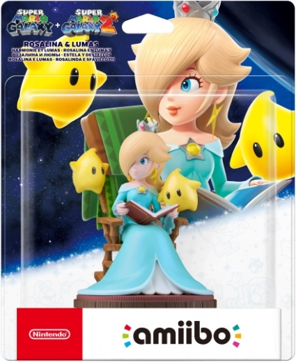Figurica amiibo Rosalina in Lumas iz igre Super Mario Galaxy