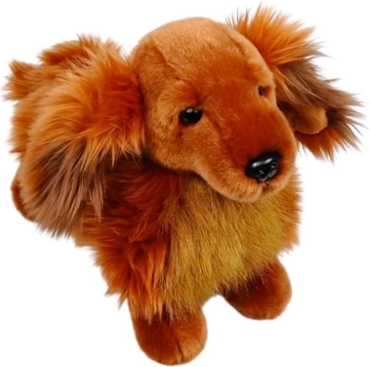 Plišasti jazbečar rjav 30 cm