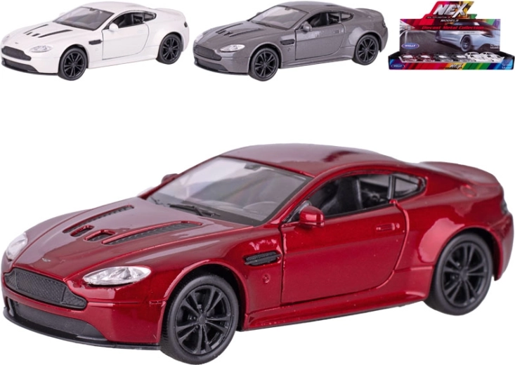 Kovinski model Aston Martin Vantage z vzvratnim pogonom Welly