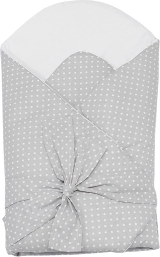 Zavinjalka s kokosovim vložkom, pikice siva