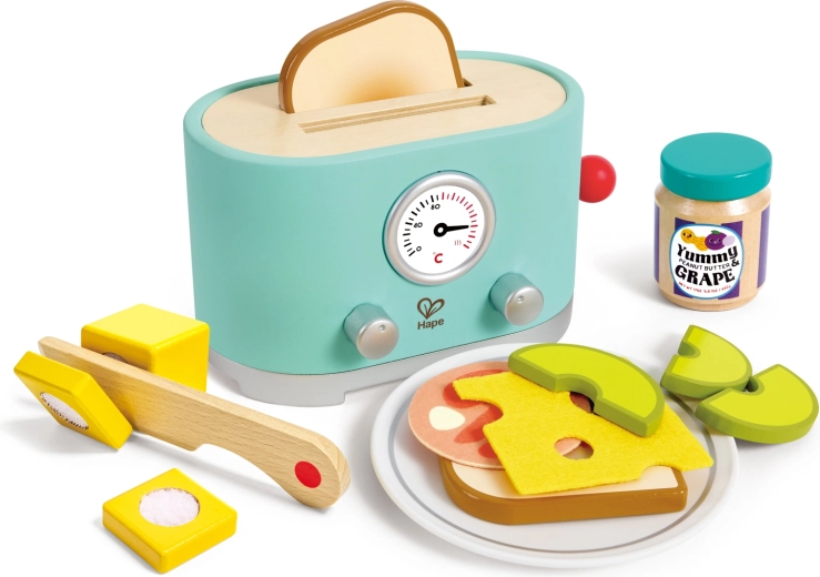 Children's pop-up toaster with sound effects