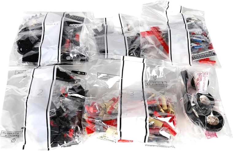 Konstruktor retro avtomobil rdeč 1308 delov