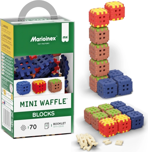 Gradbeni komplet Mini Waffle Blocks 70 kosov MARIOINEX