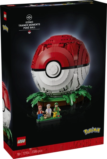 LEGO Pokémon Iconic Poké Ball with Trainers