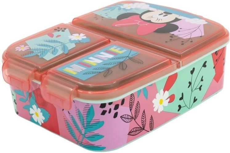 Škatla za malico Minnie Mouse s predalčki - 1 kos