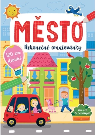 Neskončne pobarvanke – mesto