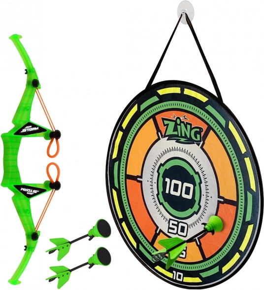 Lok s tarčo in puščicami za otroke
