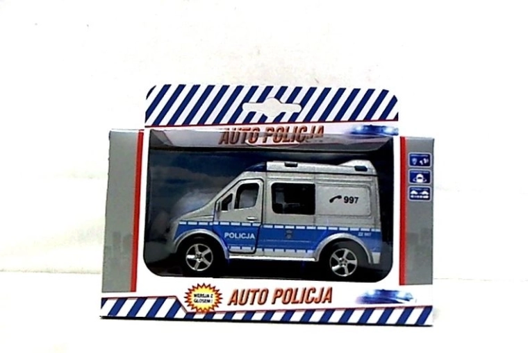 Policijski kombi z zvokom 11 cm