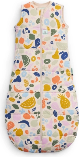 ErgoPouch organic cotton Jersey sleeping bag Fruit Salad 2.5 tog (3–12 months)