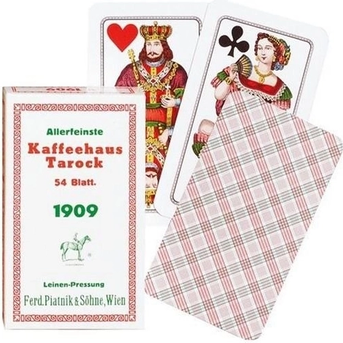 Tarok karte PIATNIK, kavarniške
