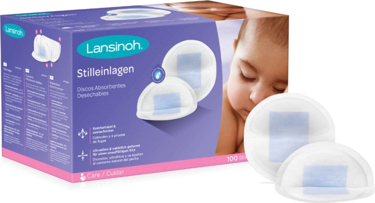 Lansinoh enkratne blazinice za dojenje, 100 kos
