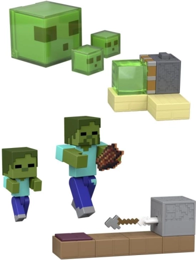 Minecraft akcijska figurica 8 cm z igralnimi dodatki