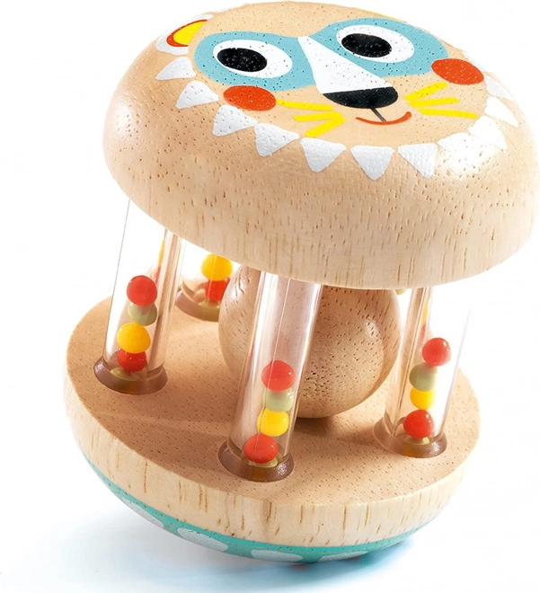 DJECO Lesena ropotuljica Levček