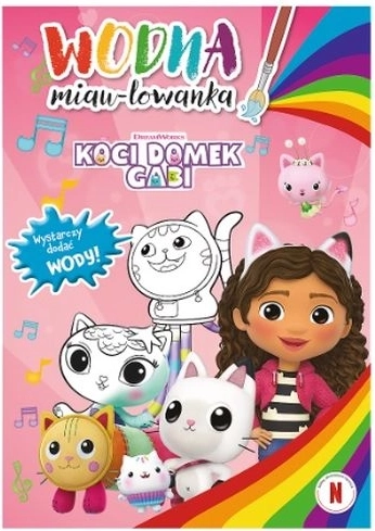 Gábinina čarobna hišica – vodne mijav-pobarvanke