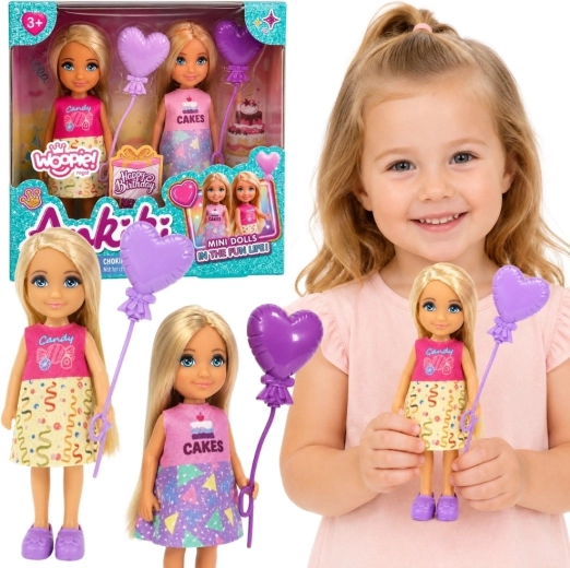 Woopie Royal rojstnodnevni komplet mini punčk Ankiki Candy in Cakes