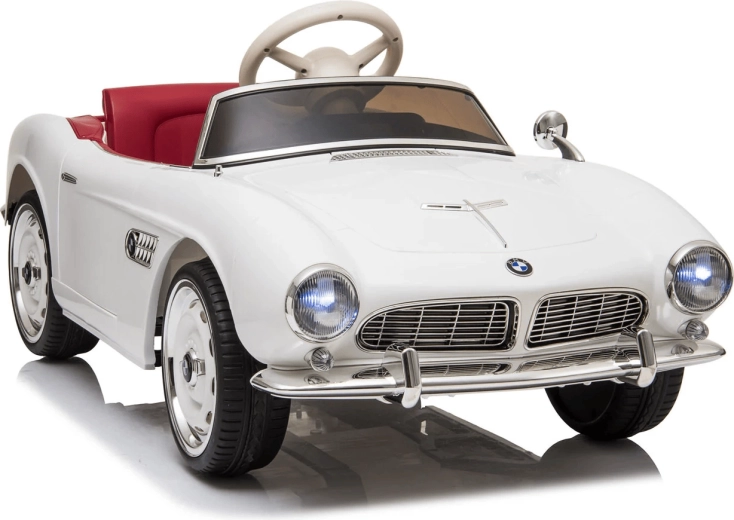 Otroški električni avtomobilček BMW, bel