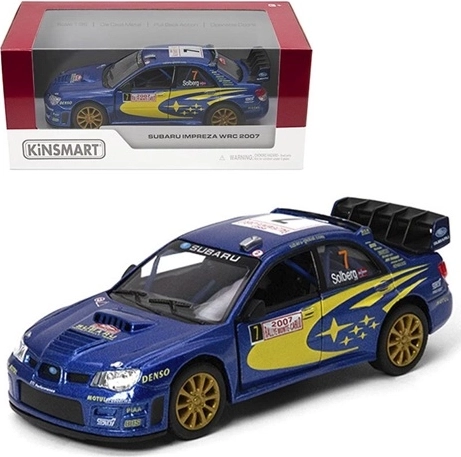 Zbirateljski kovinski model Subaru Impreza WRC 2007