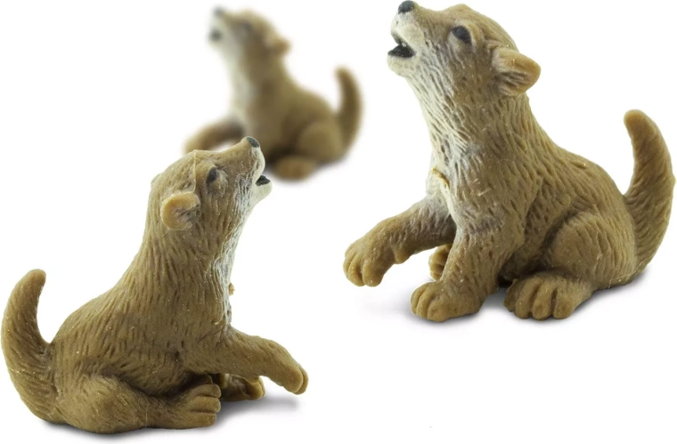 Safari Ltd. Good Luck Minis volčji mladiči (192 kosov)