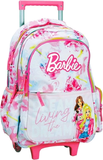 Šolski nahrbtnik na kolesih Barbie 46 cm