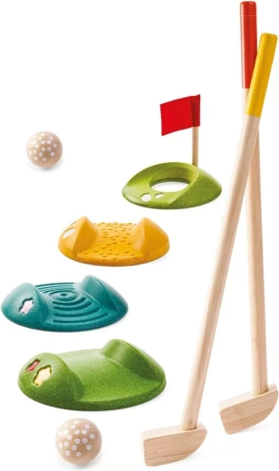 PlanToys mini golf komplet za otroke