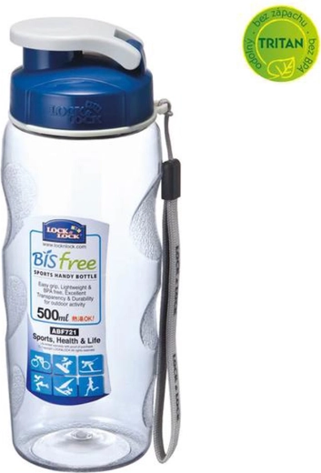 Plastična steklenica za vodo Bisfree 500 ml modra