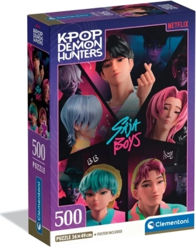 Sestavljanka CLE 500 kosov K‑Pop Demon Hunters – Saja Boys