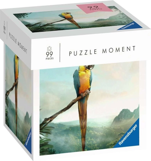 Ravensburger Puzzle Moment papagaj – 99 koščkov