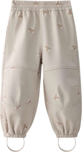 Leokid softshell pants Vic silver cloud flower size 104