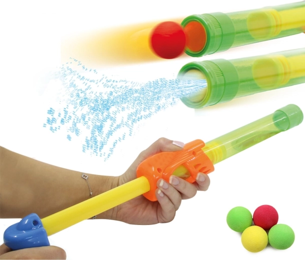 McFizz Mc Fizz 2v1 vodna pištola in izstreljevalnik mehkih žogic (zelena)