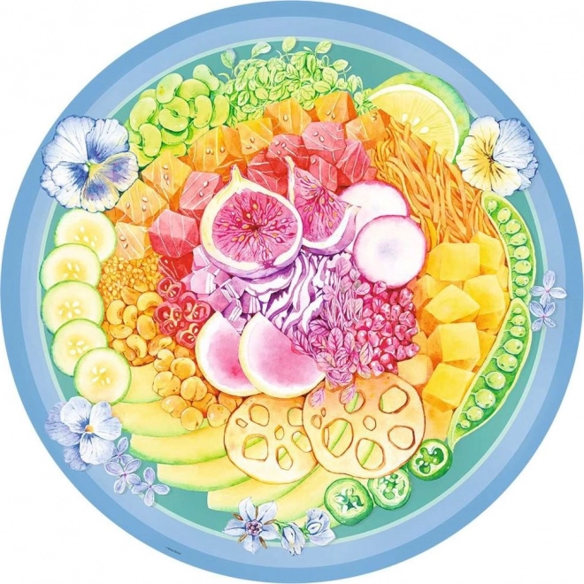 Ravensburger sestavljanka Poke Bowl 500 kosov