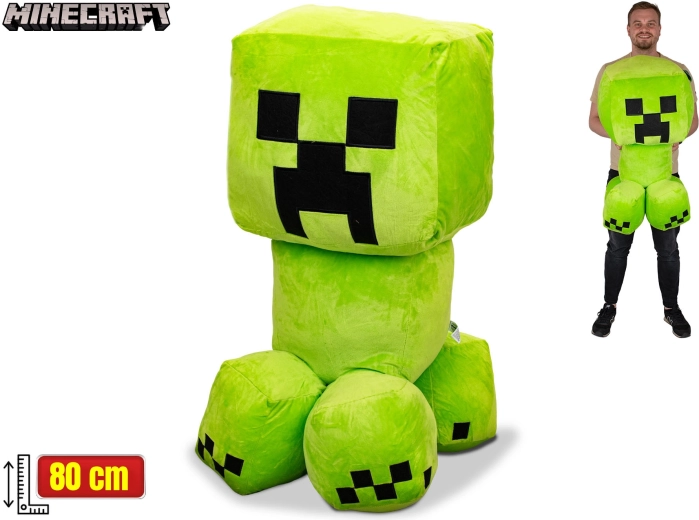 Plišasti Creeper MINECRAFT 80 cm