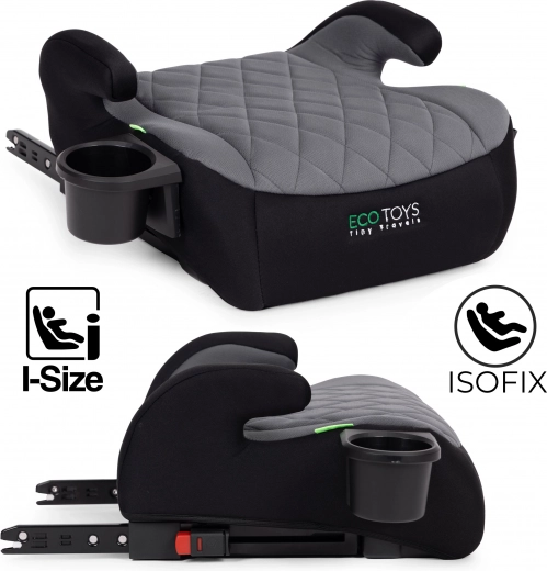 Otroški jahač za avto z ISOFIX in držalom za pijačo ECOTOYS i-Size 125–150 cm