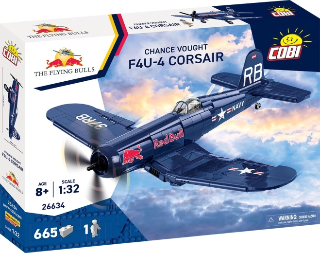 Konstrukcijska igrača COBI Chance Vought F4U-4 Corsair The Flying Bulls