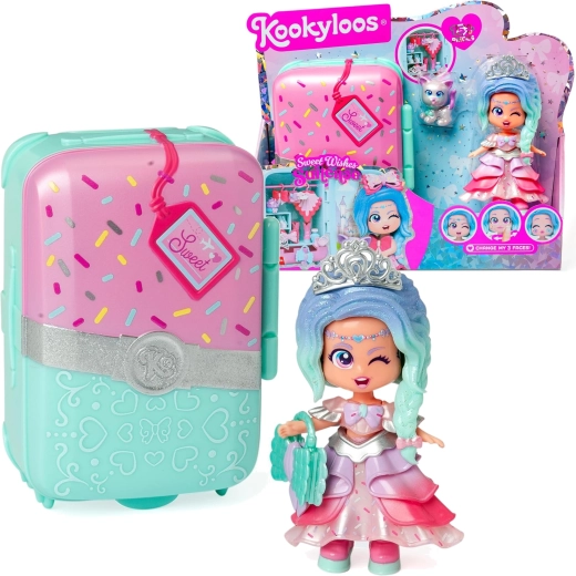 KookyLoos Sweet Wishes kovček s punčko in dodatki