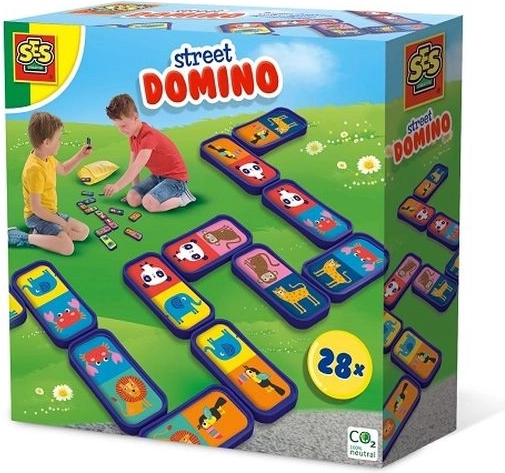 SES ulično domino z živalmi (28 kosov)