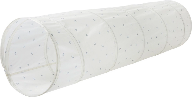 3 Sprouts otroški igralni tunel iz recikliranega poliestra Blueberry Ivory