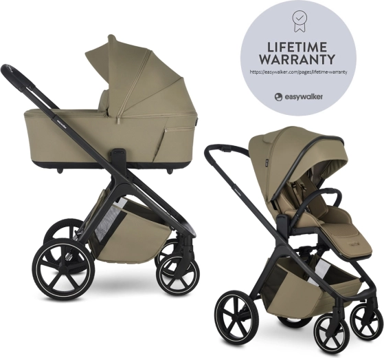 Easywalker Zoey Go kombinirani voziček moss green