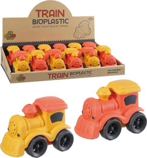 Bioplastic toy car for toddlers 11 cm