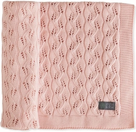 Vinter & Bloom odeja Moment Organic cloud pink