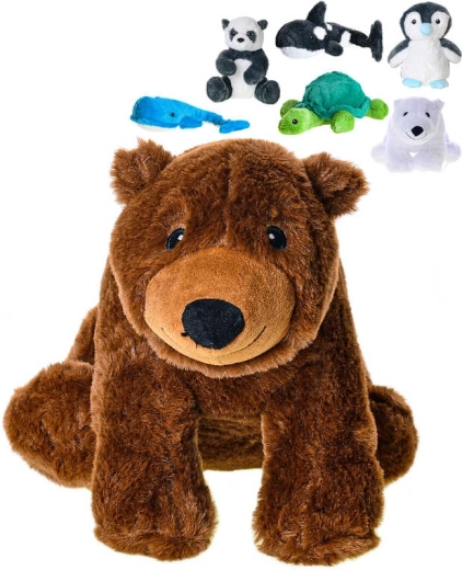 Plišasta živalica Ecobuddies 25 cm – 1 kos