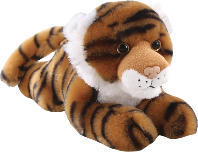 Plišasti ležeči tiger 25 cm