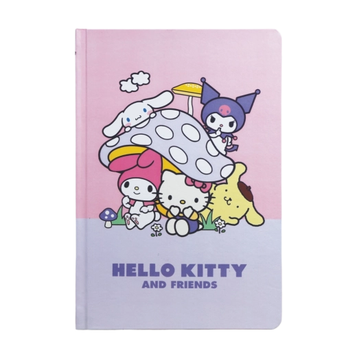 Hello Kitty in prijatelji blok A5 Mushroom