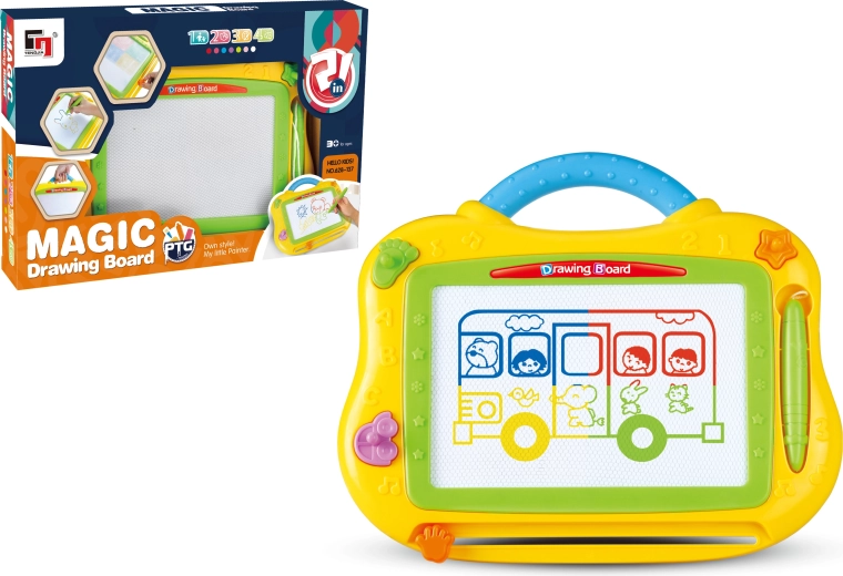 Magnetna risalna tabla Magic mala barvna