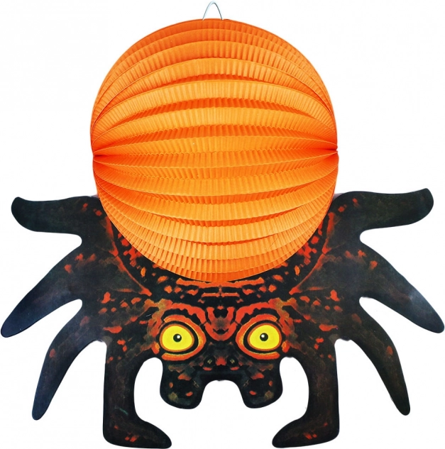 Halloween lampijon pajek 3D 25 cm