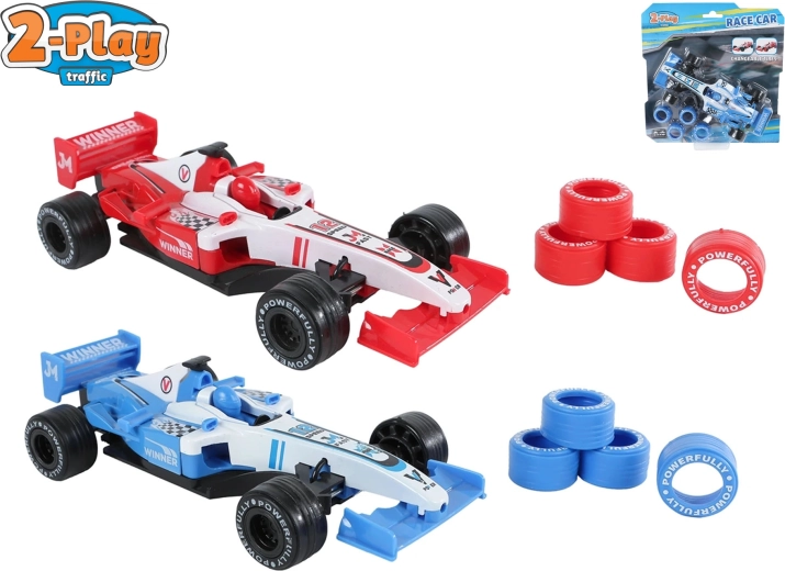 Dirkalni avto 2-Play Traffic z navijalnim pogonom 17 cm