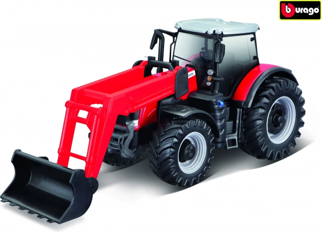 Kovinski model traktorja Massey Ferguson znamke Bburago