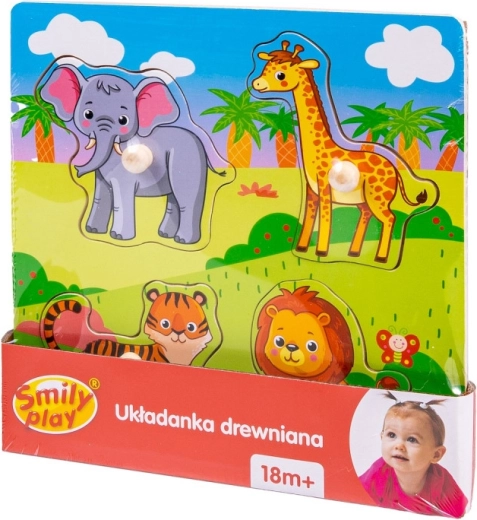 Lesene puzzle ZOO Safari