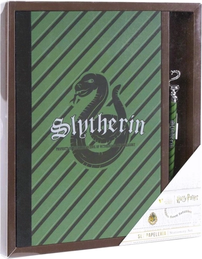 Darilni pisalni komplet Harry Potter Slytherin