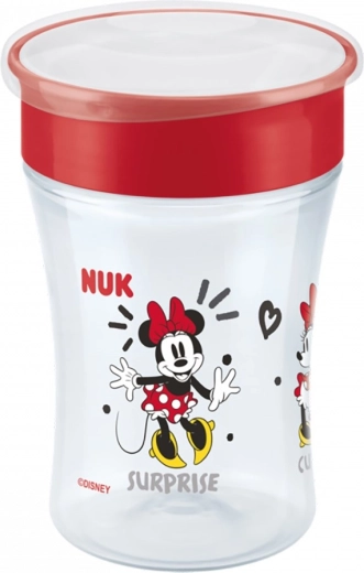 Otroški lonček NUK Magic Cup Minnie, 360°, 230 ml